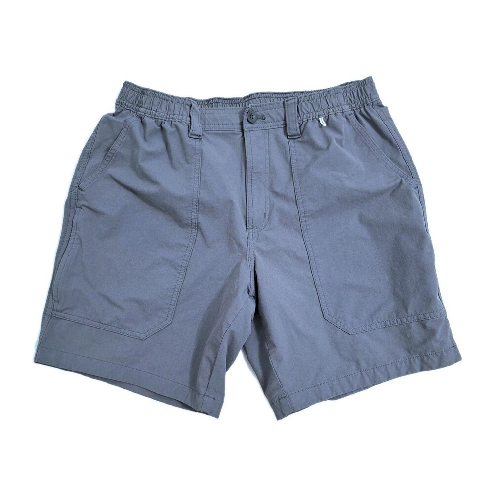 Vineyard Vines Men's Large Performance Gray Chino Dress Shorts Golf Summer